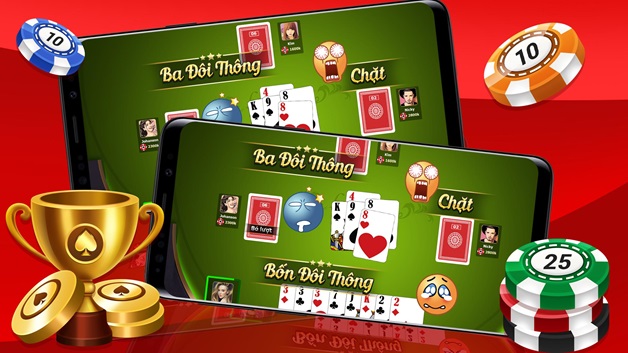 Giao diện chơi game bài tại cổng game hàng đầu 