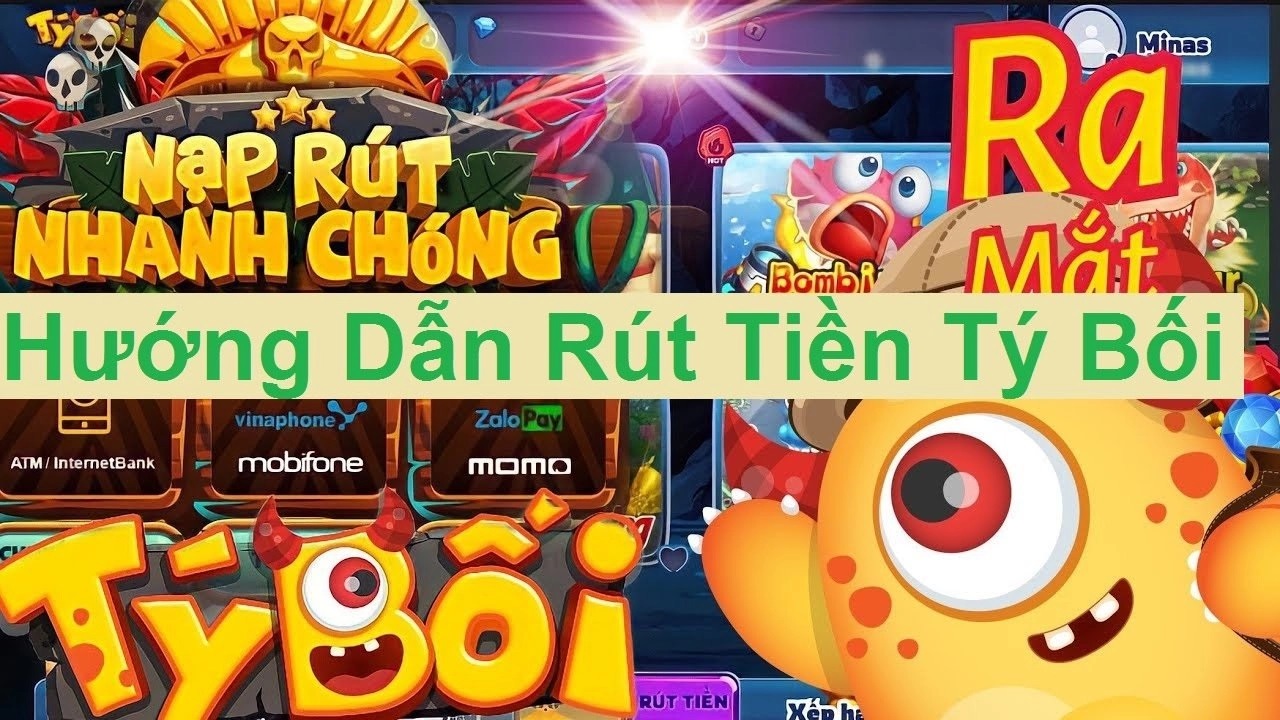 Hướng dẫn nạp và rút tiền tại TÝ BỐI